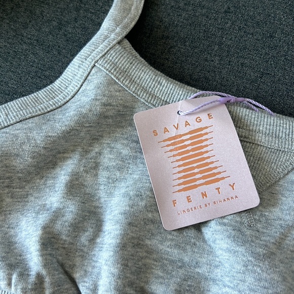 Savage x fenty  grey cotton bralette - Picture 5 of 11